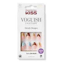Kiss Charmante Voguish Fantasy Sculpted French Fashion Nails