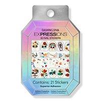 Dashing Diva Sugar Skull Celebration Expressions Nail Art Stickers