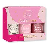 Le Mini Macaron C'est Glitter Gel Polish Trio
