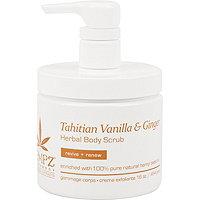 Hempz Aromabody Tahitian Vanilla & Ginger Herbal Body Scrub