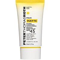 Peter Thomas Roth Max Matte Shine Control Sunscreen Broad Spectrum Spf 45