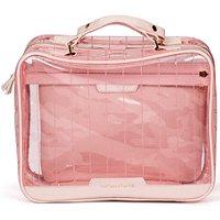 Tartan + Twine Pink Tinted Pvc Deluxe Weekender