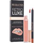 Makeup Revolution Retro Luxe Matte Lip Kit - Peach Charming - Only At Ulta