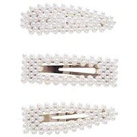 Riviera Mixed Pearl Clip Set