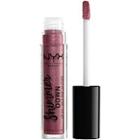 Nyx Professional Makeup Shimmer Down Lip Veil - Plummin' (mauve With Multi-color Pearl Reflects)