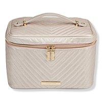 Tartan + Twine Deluxe Pink Chevron Train Case