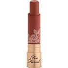 Too Faced Natural Nudes Intense Color Coconut Butter Lipstick - Girl Code (terracotta Pink)