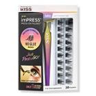 Kiss Impress Press-on Falsies Eyelash Clusters, Spiky