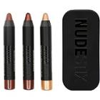 Nudestix Mini Nude Metallic Berry Eye 3 Piece Mini Kit