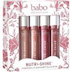 Babo Botanicals Nutri-shine Hydrating Luminizer Vegan Lip Gloss 4 Pc Set