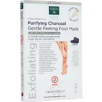 Earth Therapeutics Purifying Charcoal Gentle Peeling Foot Mask