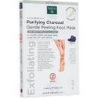 Earth Therapeutics Purifying Charcoal Gentle Peeling Foot Mask