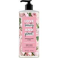 Love Beauty And Planet Murumuru Butter & Rose Bountiful Moisture Body Wash