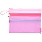 Miamica 3-zip Mesh Organizer Pouch