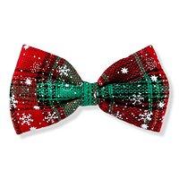 Scunci Holiday Plaid Hair Bow