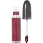 Mac Retro Matte Liquid Lipcolour Metallics - Crowned (blackened Purple)