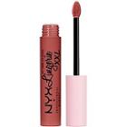 Nyx Professional Makeup Lip Lingerie Xxl Long-lasting Matte Liquid Lipstick - Warm Up (red Rose)