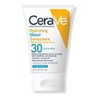 Cerave Hydrating For Face And Body Sheer Sunscreen Spf 30