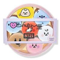 The Creme Shop Bt21 Baby Macaron Lip Balm Complete Collection