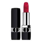 Dior Rouge Dior Lipstick - 988 Rialto (dark Plum Red - Satin)