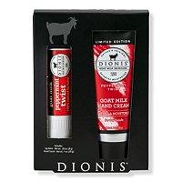 Dionis Peppermint Goat Milk Hand Cream & Lip Balm Gift Set
