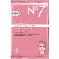 No7 Restore & Renew Multi Action Serum Boost Sheet Mask