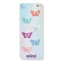 Scunci Mini Butterfly Snap Clips