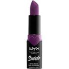 Nyx Professional Makeup Suede Matte Lipstick - Subversive Sociallite (deep Purple W/ Pink)