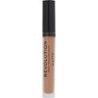 Makeup Revolution Matte Lip - Hustle (creamy Neutral Brown)