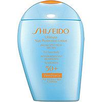 Shiseido Ultimate Sun Protection Lotion Broad Spectrum Spf 50+ Wetforce For Sensitive Skin And Children