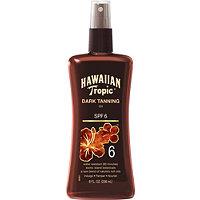 Hawaiian Tropic Dark Tanning Oil Pump Spray Spf 6