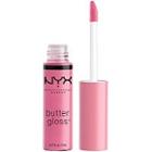 Nyx Professional Makeup Butter Gloss Non-sticky Lip Gloss - Merengue (pink Lilac)