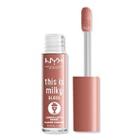 Nyx Professional Makeup This Is Milky Gloss Milkshakes Vegan Lip Gloss - Choco Latte Shake (milk Chocolate)