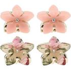 Capelli New York Mini Flower Claw Clips 4 Pc