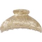 Scunci Gold Textured Jaw Clip