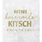 Kitsch Mini Transparent Hair Coils 8 Ct
