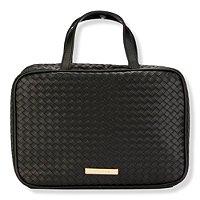 Tartan + Twine Black Woven Weekender