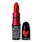 Mac Viva Glam X Keith Haring Lipstick - Red Haring (bright Vibrant Red)