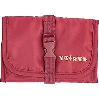 Miamica Mesh Charger Roll In Burgundy