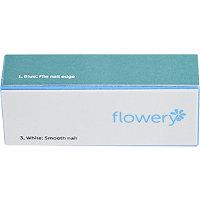 Flowery Blue Max 4-way Buffing Block