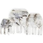 Kitsch Marble Square Claw Clips