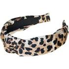 Riviera Top Knot Leopard Headband