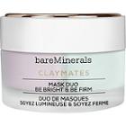 Bareminerals Claymates Mask Duo Be Bright & Be Firm