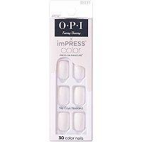 Kiss Funny Bunny Impress Color X Opi Press-on Manicure