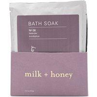 Milk + Honey Lavender, Eucalyptus Bath Soak No.08 Set