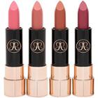 Anastasia Beverly Hills Mini Matte Lipstick 4 Pc Set (nudes)
