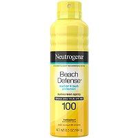 Neutrogena Beach Defense Spray Sunscreen Broad Spectrum Spf 100