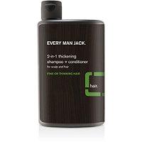 Every Man Jack 2 In 1 Thickening Shampoo + Conditioner