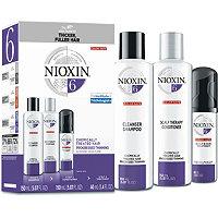 Nioxin Hair Care Kit System 6, Chemically Treated Hair With Progressed Thinning, Trial Size