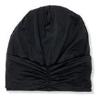 Kitsch Black Satin Sleep Beanie